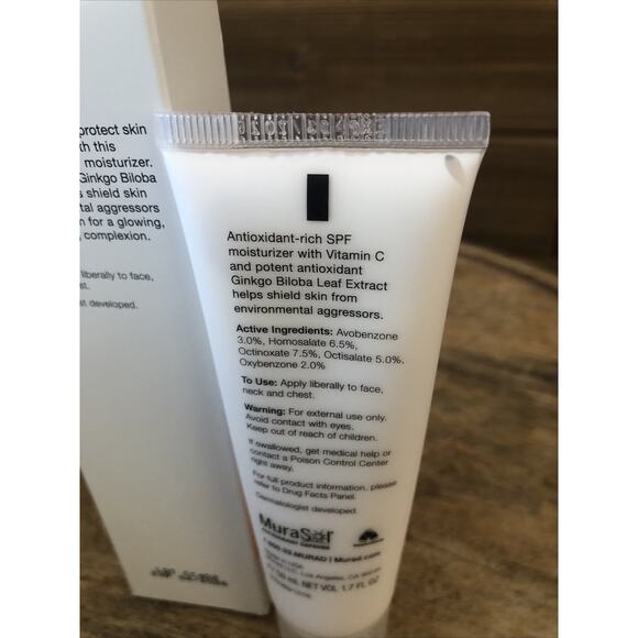 Murad Essential-C Day Moisture SPF 30 Brighten Hydrate Protect 1.7oz EXP 04/2026 - Picture 5 of 5